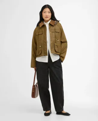 BARBOUR Lisa Wax Sand 