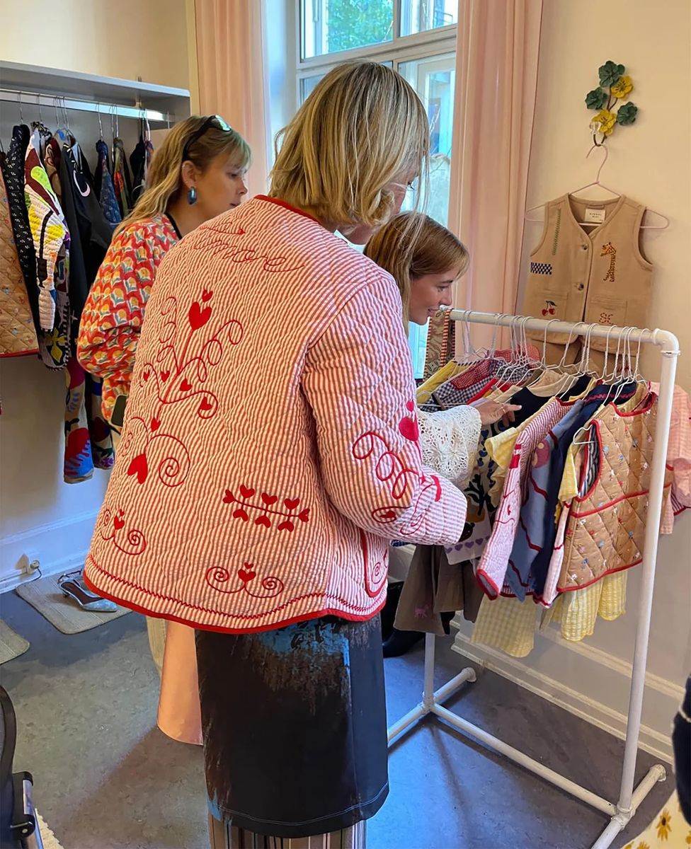 SISSEL EDELBO PENNY JACKET  RED STRIPES