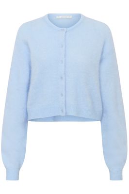 GESTUZ GZ DEBBIE SHORT CARDIGAN Blue Finch Mélange