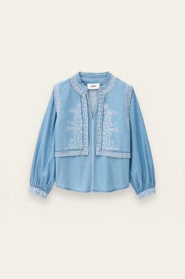 BA&SH Bluse - Laura Light Used Blue