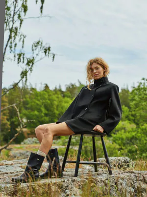 NEO NOIR Herlinde Wool Jacket Black 