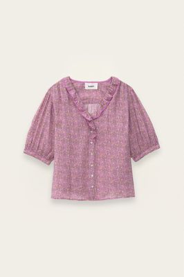BA&SH Chemise Physalys Rose Shirt