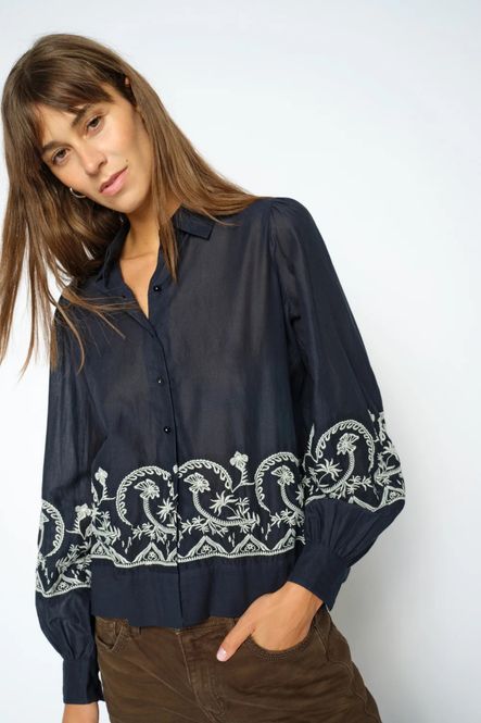 Hovedbilde MOS MOSH Silca Lino Shirt  ...