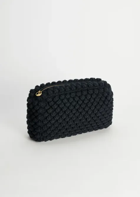 Hovedbilde AIAYU Linn Clutch Black Navy 
