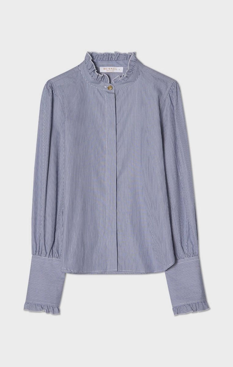 BUSNEL MAIRA BLOSE STRIPE MARINE 