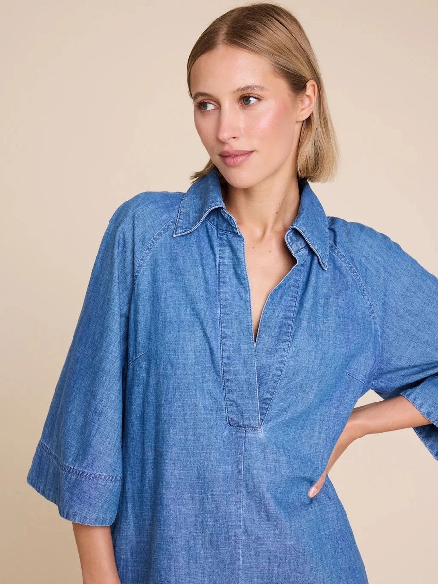 LINE OF OSLO Momo Denim Dress