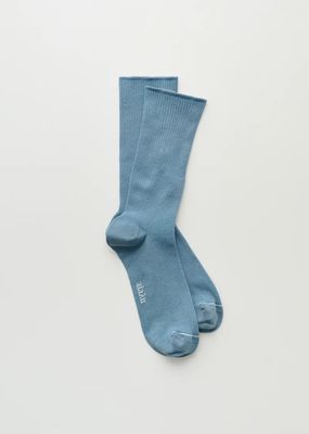 AIAYU  Cotton rib opal blue 