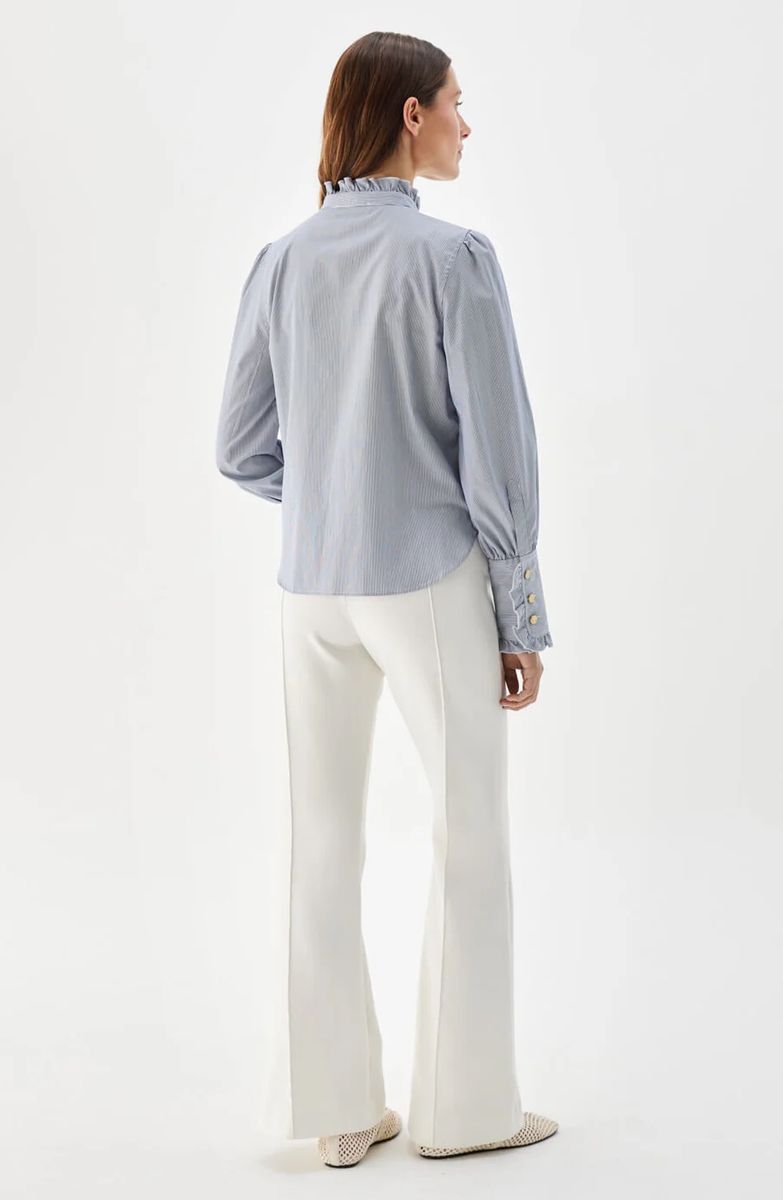 BUSNEL MAIRA BLOSE STRIPE MARINE 