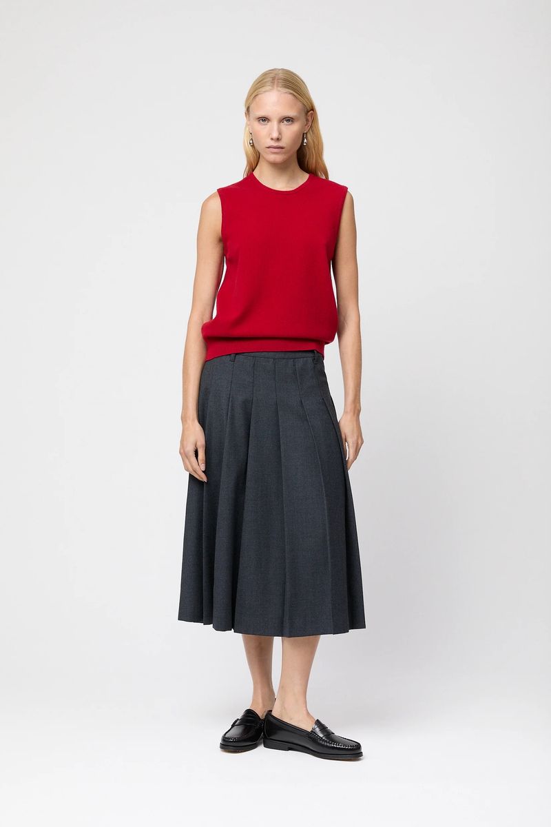 FWSS Classic Wool Tank Crimson