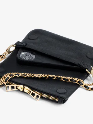 ZADIG & VOLTAIRE Rock Nano Clutch GOLD