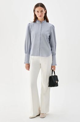 BUSNEL MAIRA BLOSE STRIPE MARINE 