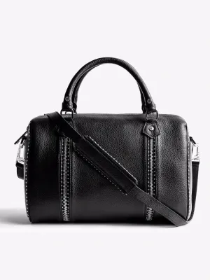 ZADIG & VOLTAIRE SUNNY MEDIUM GRAINED LEATHER 