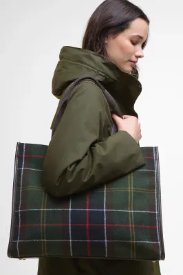 BARBOUR Turnberry Tartan Tote Bag