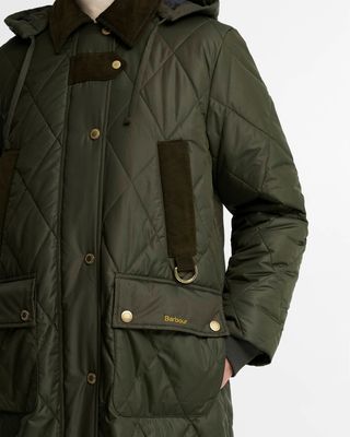 BARBOUR Rudson Quilted Jacket Olive 