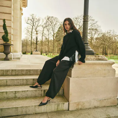 MOS MOSH MMNuello Moley Pant Black Ankle