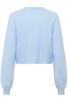 GESTUZ GZ DEBBIE SHORT CARDIGAN Blue Finch Mélange