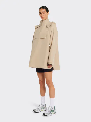 BLÆST Voss poncho BEIGE