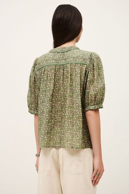 BA&SH Chemise Physalys Vert